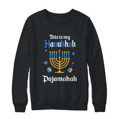 This Is My Hanukkah Pajamakah Shirt Funny Hanukkah Pajama T-Shirt & Sweatshirt | Teecentury.com