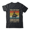 This Is My Meat Smoking BBQ Smoker Lover Vintage Shirt & Hoodie | teecentury