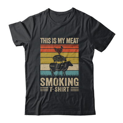 This Is My Meat Smoking BBQ Smoker Lover Vintage Shirt & Hoodie | teecentury