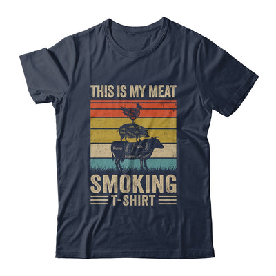 This Is My Meat Smoking BBQ Smoker Lover Vintage Shirt & Hoodie | teecentury