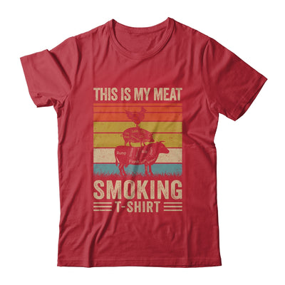 This Is My Meat Smoking BBQ Smoker Lover Vintage Shirt & Hoodie | teecentury