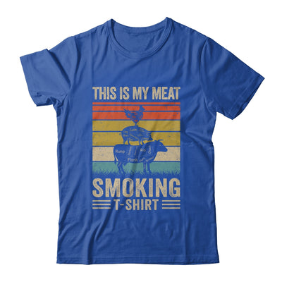 This Is My Meat Smoking BBQ Smoker Lover Vintage Shirt & Hoodie | teecentury