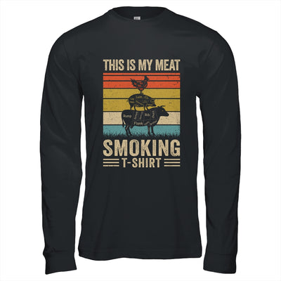 This Is My Meat Smoking BBQ Smoker Lover Vintage Shirt & Hoodie | teecentury