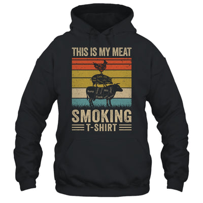 This Is My Meat Smoking BBQ Smoker Lover Vintage Shirt & Hoodie | teecentury