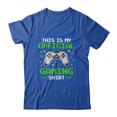 This Is My Official Gaming Funny Gamer Gift T-Shirt & Hoodie | Teecentury.com