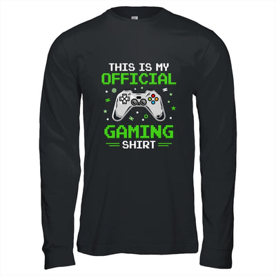 This Is My Official Gaming Funny Gamer Gift T-Shirt & Hoodie | Teecentury.com