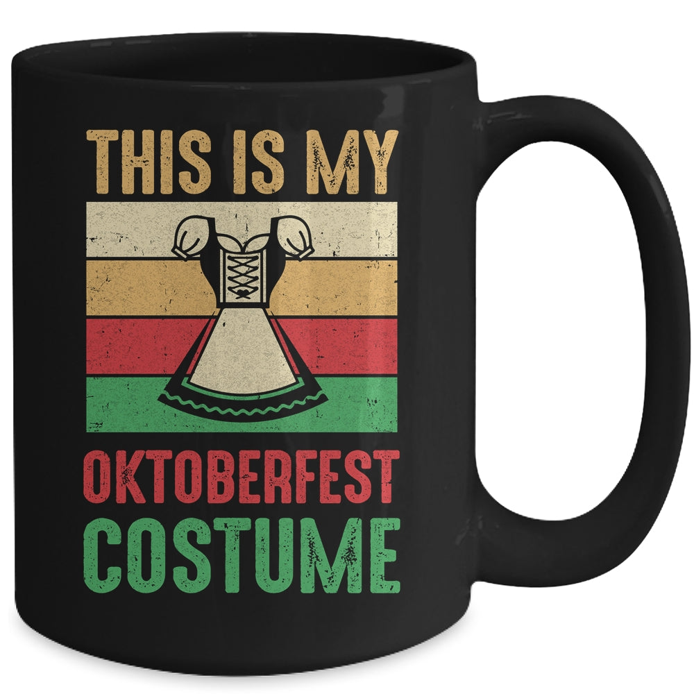 This Is My Oktoberfest Costume Women German Dirndl Outfit Mug | teecentury