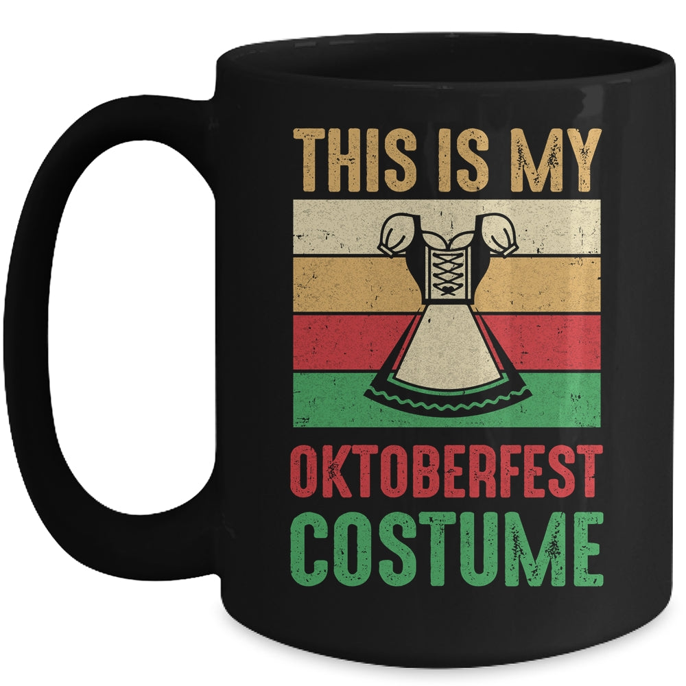 This Is My Oktoberfest Costume Women German Dirndl Outfit Mug | teecentury
