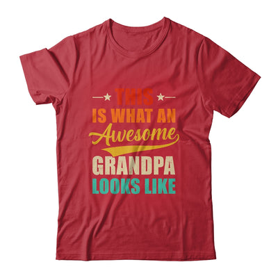 This Is What An Awesome Grandpa Looks Like Fathers Day Shirt & Hoodie | teecentury