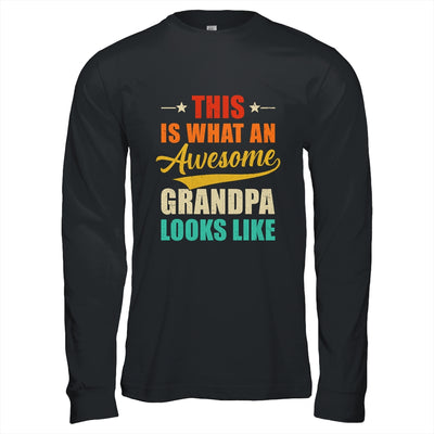 This Is What An Awesome Grandpa Looks Like Fathers Day Shirt & Hoodie | teecentury