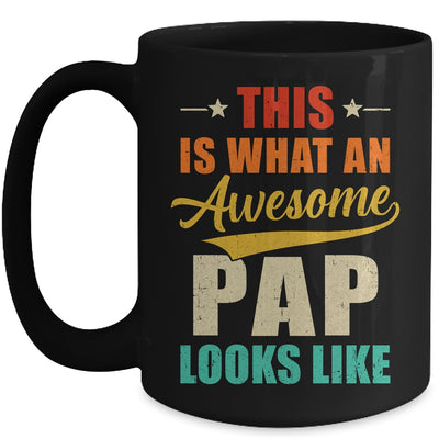 This Is What An Awesome Pap Looks Like Fathers Day Mug | teecentury