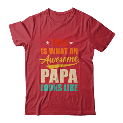 This Is What An Awesome Papa Looks Like Fathers Day Shirt & Hoodie | teecentury