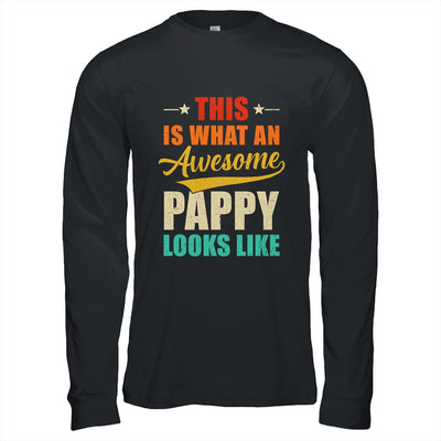 This Is What An Awesome Pappy Looks Like Fathers Day Shirt & Hoodie | teecentury