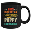 This Is What An Awesome Pappy Looks Like Fathers Day Mug | teecentury