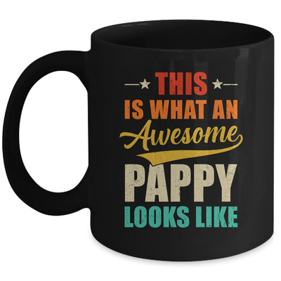 This Is What An Awesome Pappy Looks Like Fathers Day Mug | teecentury