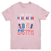 This Little Firecracker Is Going To Be Big Sister 4th July Youth Shirt | teecentury