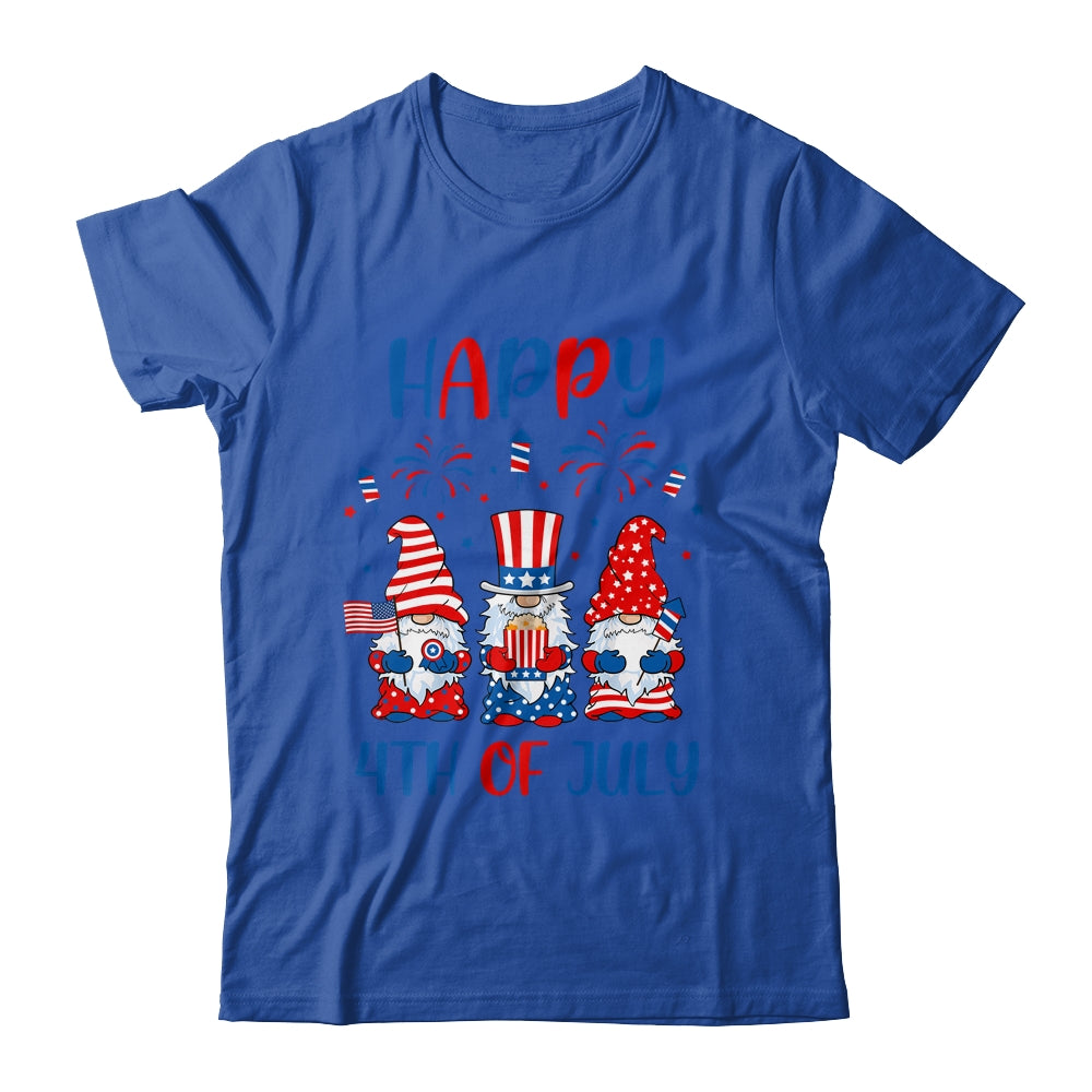 Three Gnomes Celebrating Independence Day USA 4th Of July T-Shirt & Tank Top | Teecentury.com