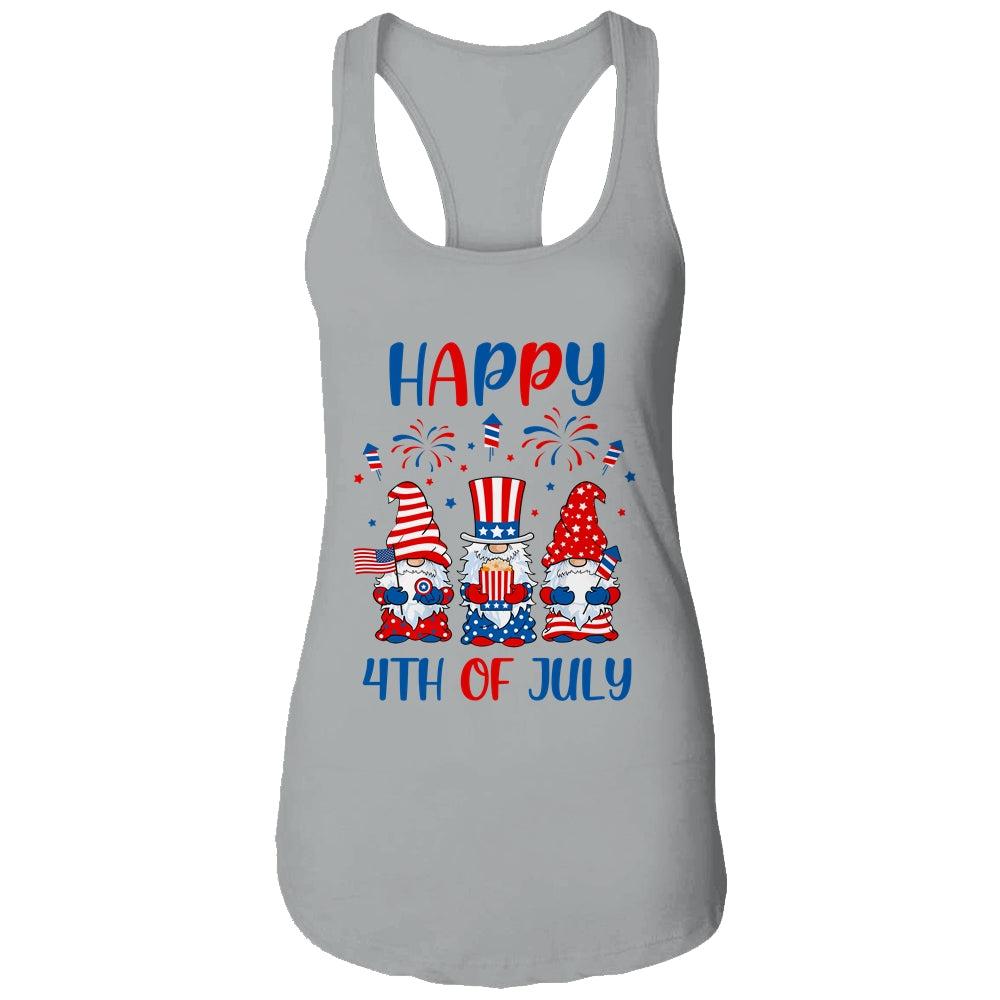 Three Gnomes Celebrating Independence Day USA 4th Of July T-Shirt & Tank Top | Teecentury.com