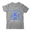 Three Gnomes Holding Blue Puzzle Autism Awareness T-Shirt & Hoodie | Teecentury.com