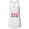 Three Gnomes Holding Heart Leopard Happy Valentine's Day T-Shirt & Tank Top | Teecentury.com