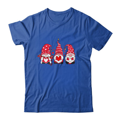 Three Gnomes Holding Hearts Valentines Day Gift For Her T-Shirt & Hoodie | Teecentury.com