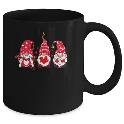 Three Gnomes Holding Hearts Valentines Day Gift For Her Mug Coffee Mug | Teecentury.com