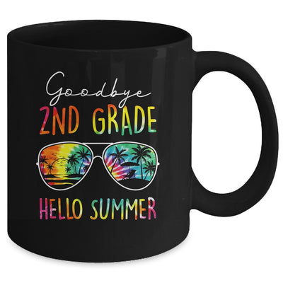 Tie Dye Goodbye 2nd Grade Hello Summer Last Day Of School Mug | teecentury