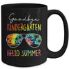 Tie Dye Goodbye Kindergarten Hello Summer Last Day Of School Shirt & Hoodie | teecentury