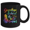 Tie Dye Goodbye School Hello Summer Last Day Of School Mug | teecentury