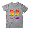 Token Straight Friend GAY PRIDE LGBTQ Rainbow Colors Shirt & Tank Top | teecentury