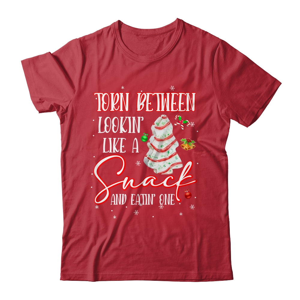 Torn Between Looking Like A Snack And Eating One Christmas Shirt & Sweatshirt | teecentury
