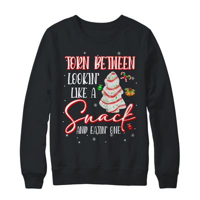 Torn Between Looking Like A Snack And Eating One Christmas Shirt & Sweatshirt | teecentury