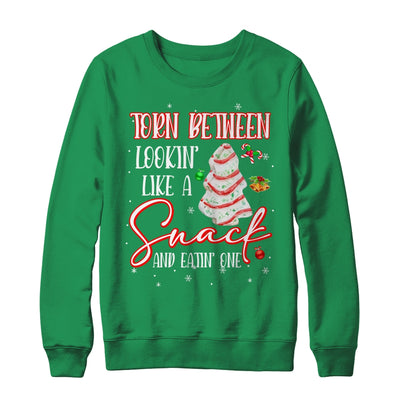 Torn Between Looking Like A Snack And Eating One Christmas Shirt & Sweatshirt | teecentury