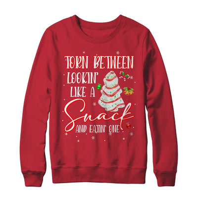 Torn Between Looking Like A Snack And Eating One Christmas Shirt & Sweatshirt | teecentury