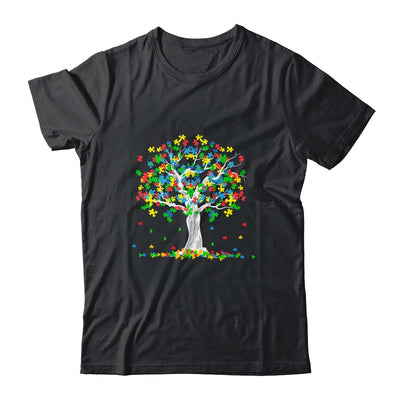Tree Of Life Autism Awareness Month Funny ASD Supporter T-Shirt & Hoodie | Teecentury.com