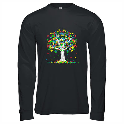 Tree Of Life Autism Awareness Month Funny ASD Supporter T-Shirt & Hoodie | Teecentury.com