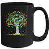 Tree Of Life Autism Awareness Month Funny ASD Supporter Mug Coffee Mug | Teecentury.com