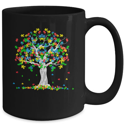 Tree Of Life Autism Awareness Month Funny ASD Supporter Mug Coffee Mug | Teecentury.com