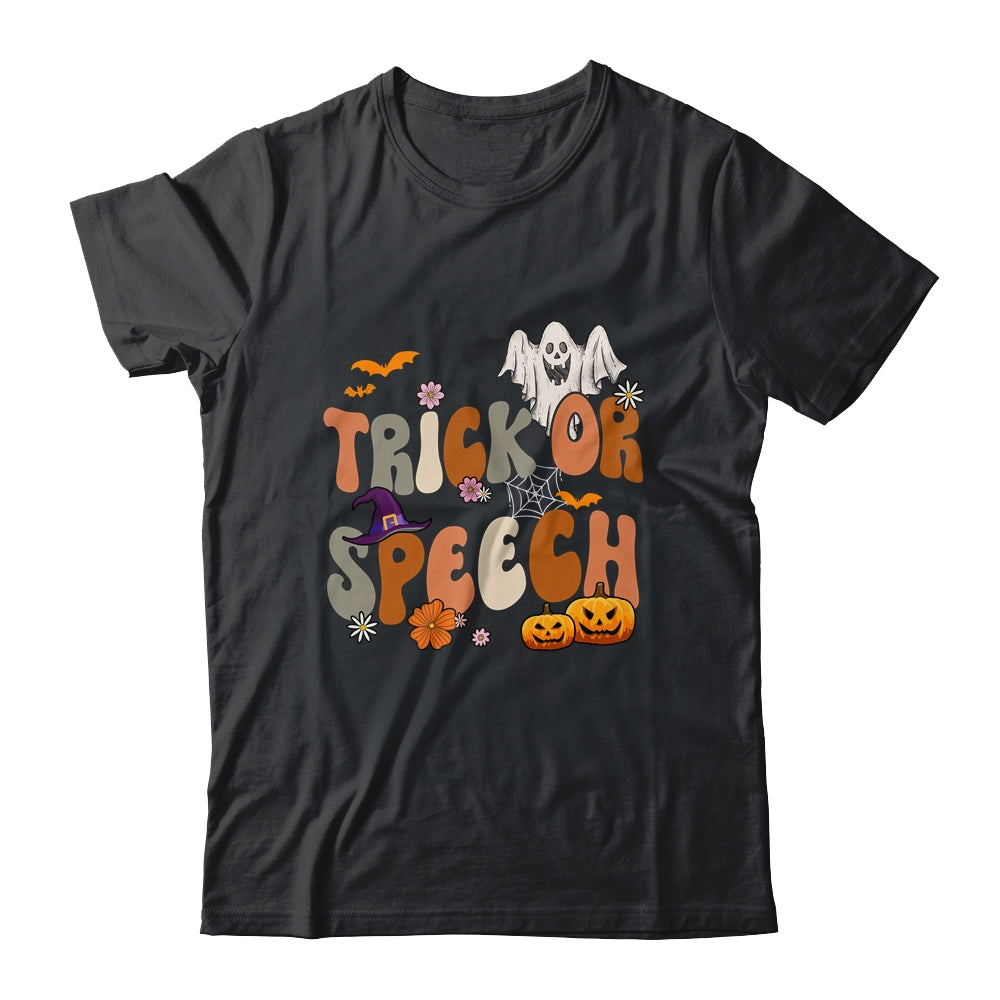 Trick Or Speech Therapy Halloween Costume Speech Therapist Shirt & Hoodie | teecentury
