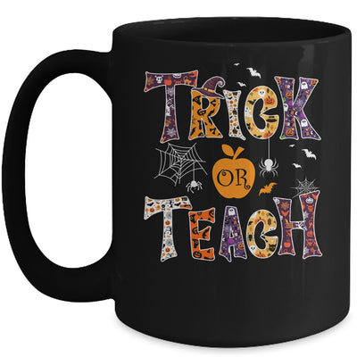 Trick Or Teach Cute Halloween Teacher Men Women Mug Coffee Mug | Teecentury.com