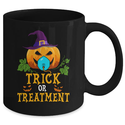 Trick Or Treatment Respiratory Halloween Therapist Nurse Mug | teecentury