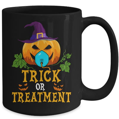 Trick Or Treatment Respiratory Halloween Therapist Nurse Mug | teecentury