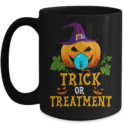 Trick Or Treatment Respiratory Halloween Therapist Nurse Mug | teecentury
