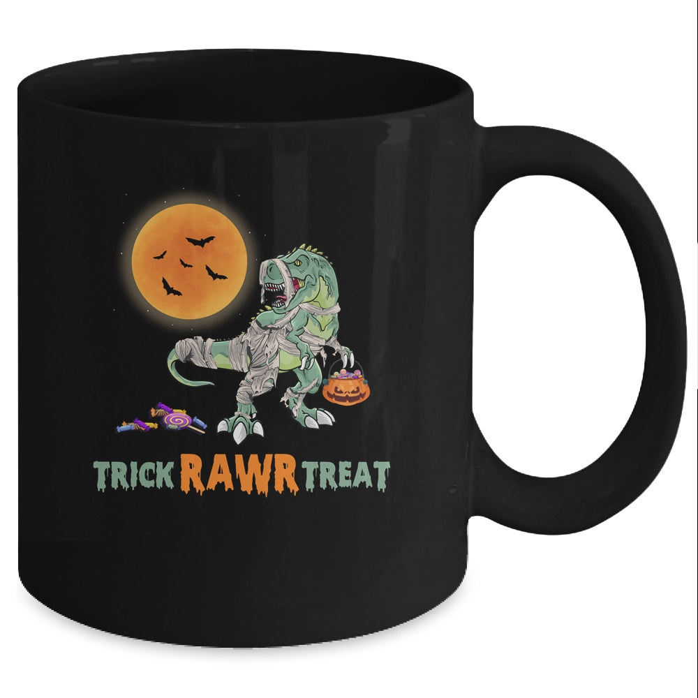 Trick Rawr Treat Halloween Dinosaur T Rex For Boy Mug Coffee Mug | Teecentury.com