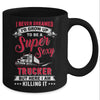 Truck Driver Gift Semi Big Rig Trucking Trailer Funny Driver Mug Coffee Mug | Teecentury.com