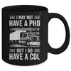 Trucker Design For Men Women CDL Truck Driver Trucker Mug | teecentury