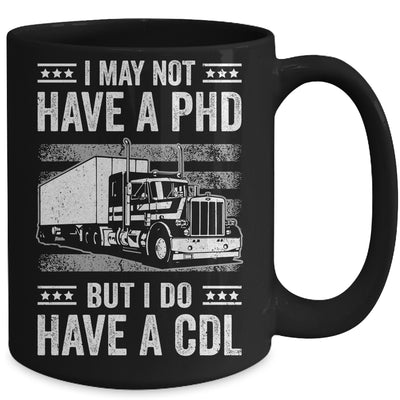 Trucker Design For Men Women CDL Truck Driver Trucker Mug | teecentury