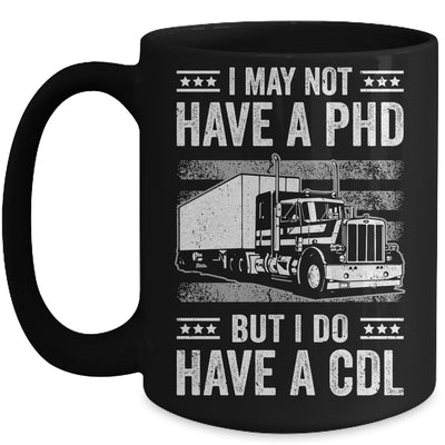 Trucker Design For Men Women CDL Truck Driver Trucker Mug | teecentury