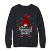 Trucker Gnome Buffalo Plaid Matching Christmas Pajama Gift T-Shirt & Sweatshirt | Teecentury.com