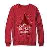 Trucker Gnome Buffalo Plaid Matching Christmas Pajama Gift T-Shirt & Sweatshirt | Teecentury.com